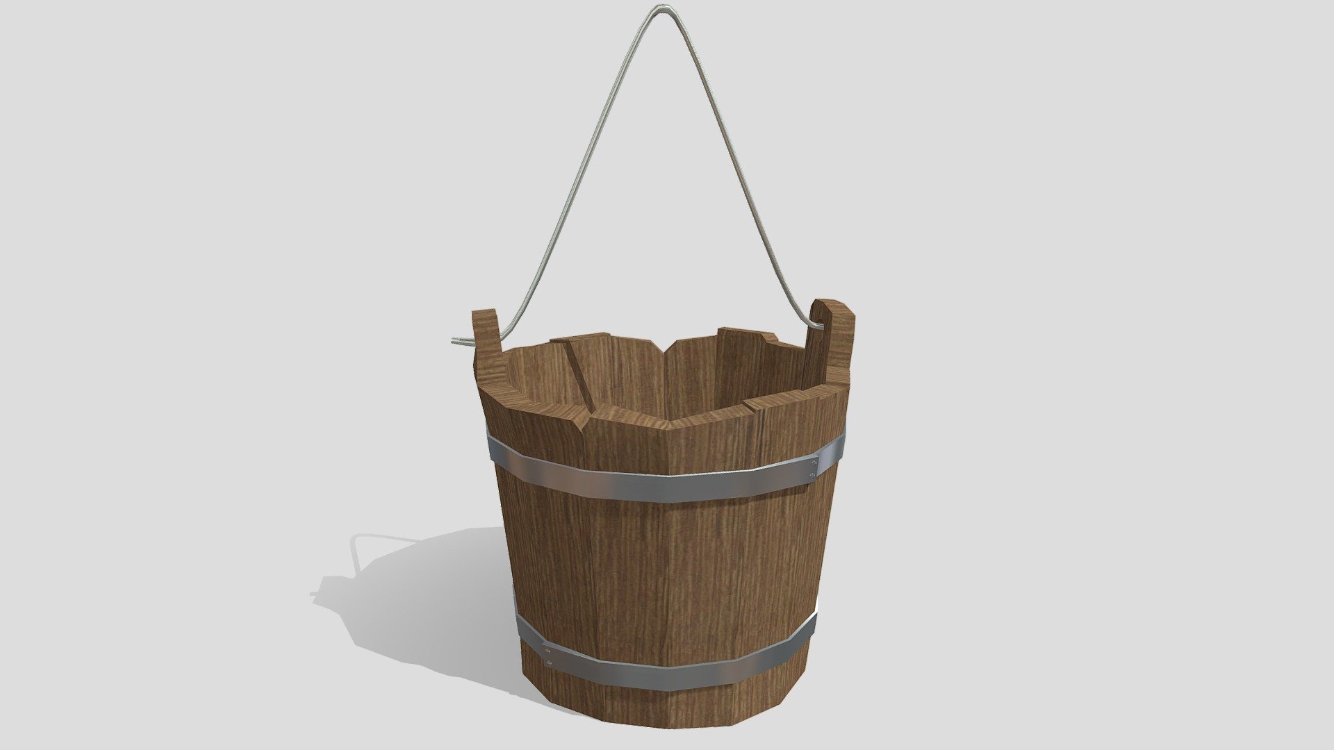 Medieval Bucket Buy Royalty Free 3D model by Merlin101 [a1ef069