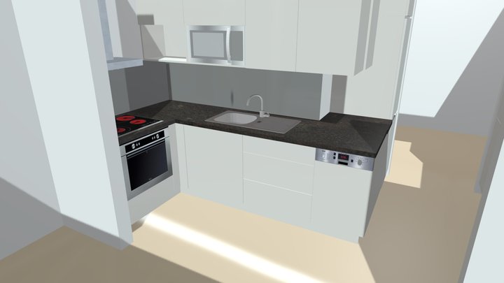 Mamca-kuchyn 3D Model