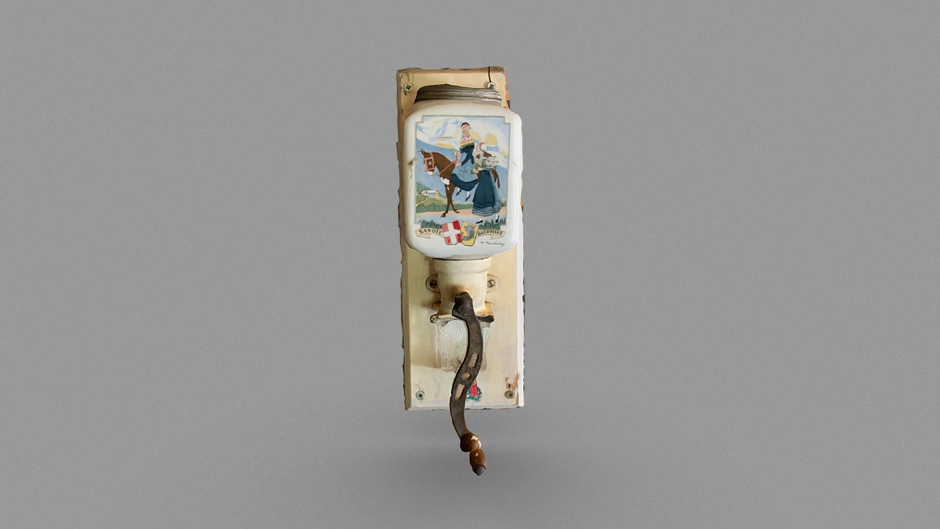 Old coffee grinder