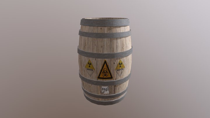 Barrel 2 3D Model