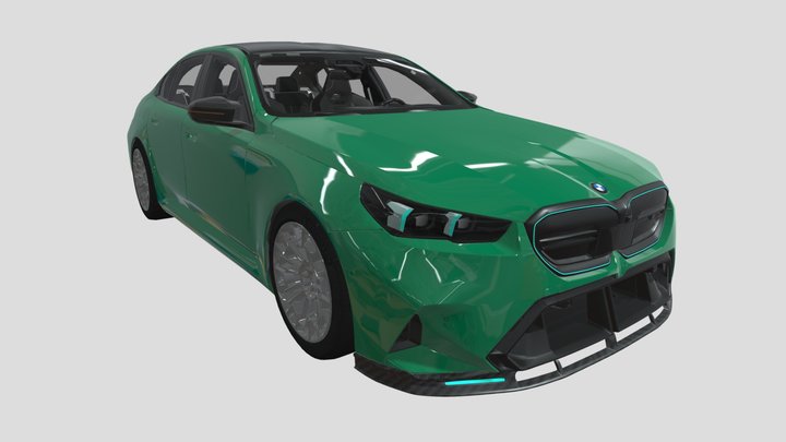 Bmw M5 G90 3D Model