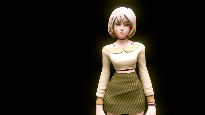 girl 3D Model