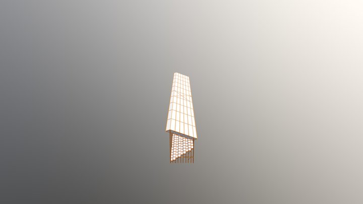 Трибуна 2 3D Model
