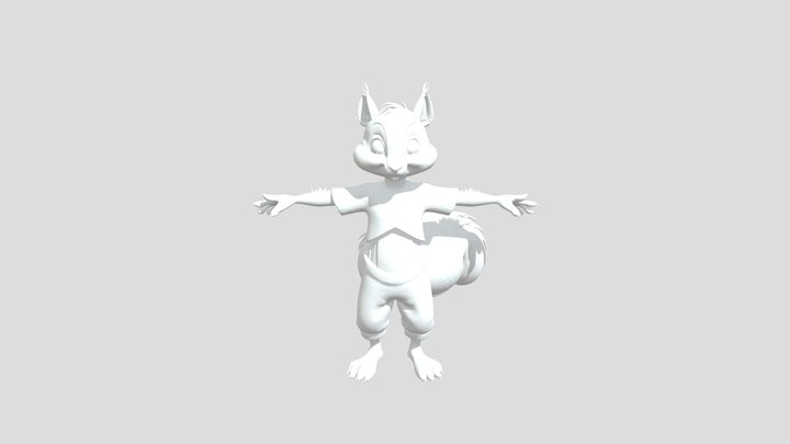Charlene the Squirrel (OpenGL version)