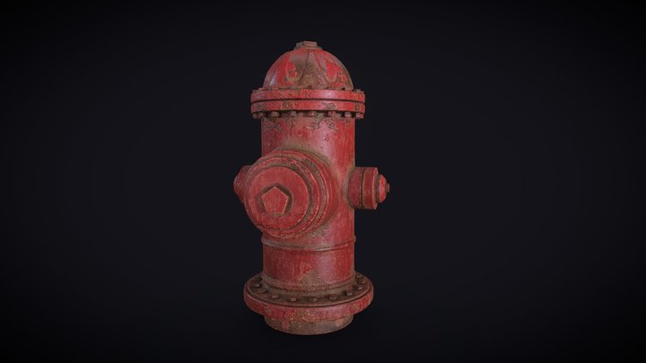Fire Hydrant 3D Model