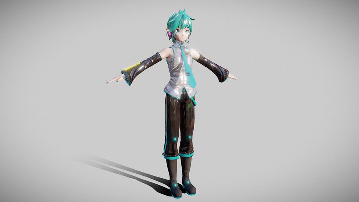 Mikuo PDFT – Modello 3D gratuito STL