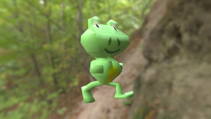 Frog 3D Model