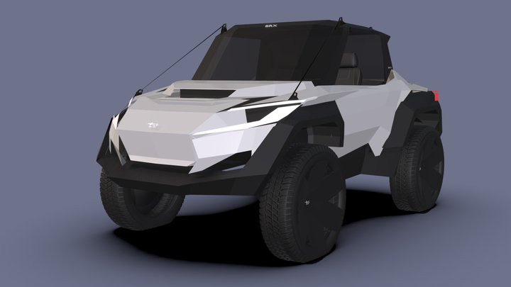 Subaru BRX 3D Model