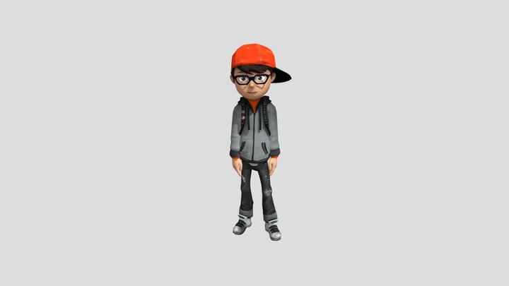 Gangnam Style 3D Model