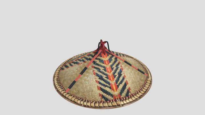 SIRUNG Conical Hat 3D Model