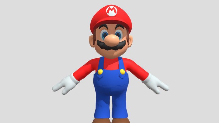 Mario 3D Model