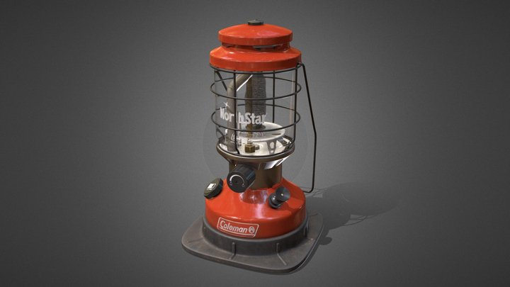 Coleman Lantern 3D Model