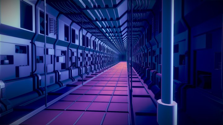 sifi scene 3D Model