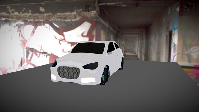 First Car in a new project. 3D Model