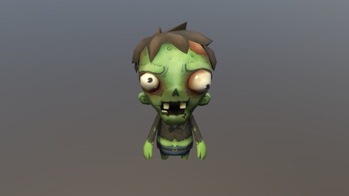 Zombie 3D Model