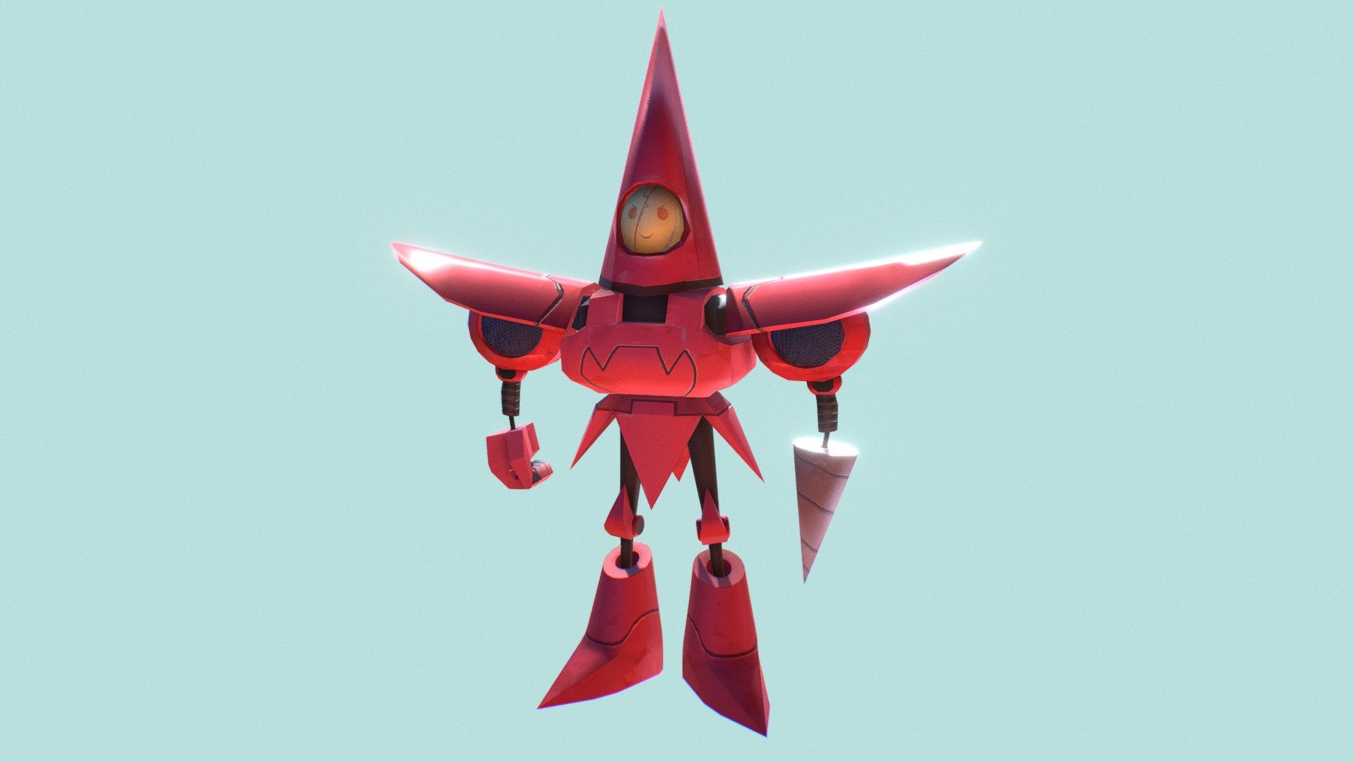 Pointy-Boy - 3D model by artsypabster [a1f978a] - Sketchfab