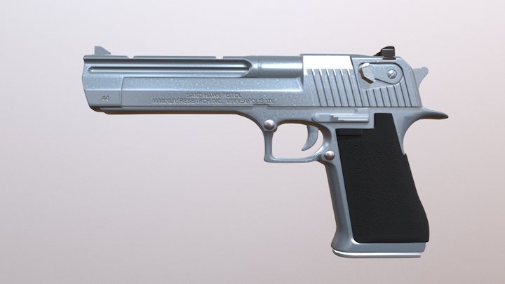 Desert Eagle 3D Model