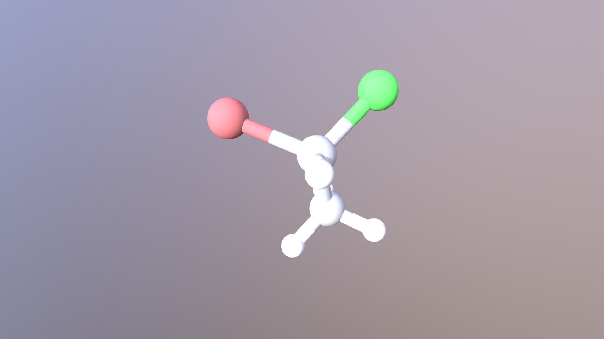 bromochloroethane - 3D model by KassemO (@ko.omar) [a1faa81] - Sketchfab