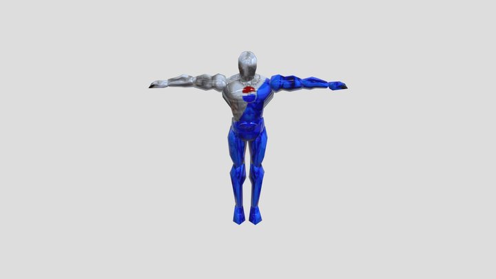 Pepsiman 3D Model