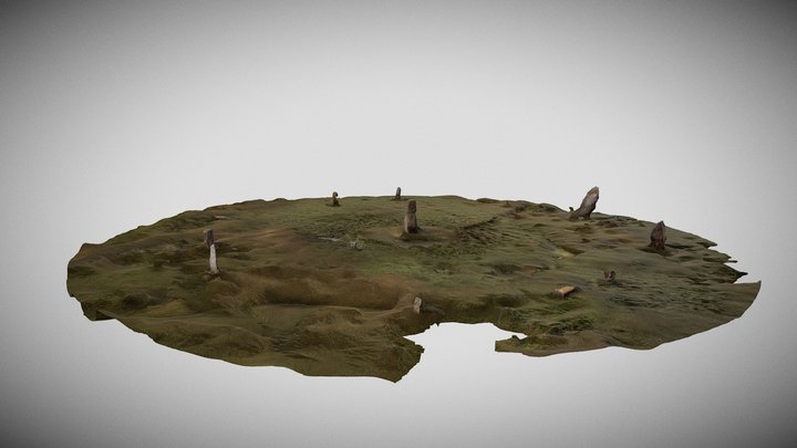Carrickfin stone circle, Donegal – Free 3D Model STL