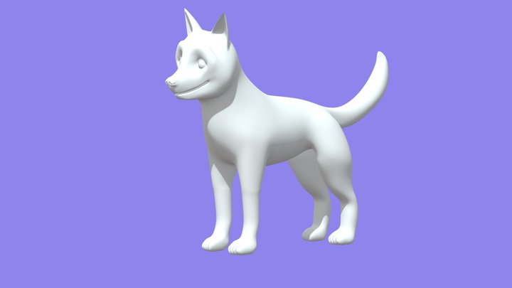 Huskey_Project_JenseArt 3D Model