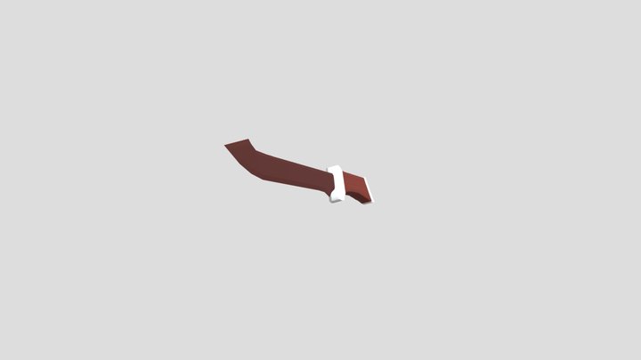 Knife 3D Model