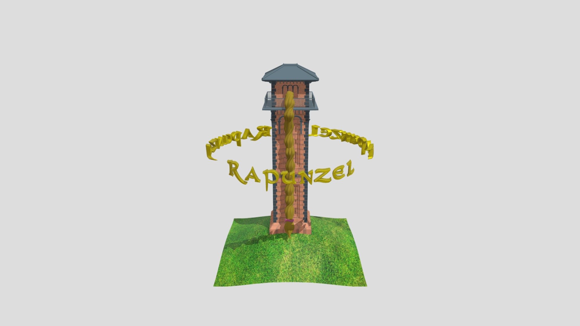 Rapunzel tower - Download Free 3D model by TCHArtist [a1fe787] - Sketchfab