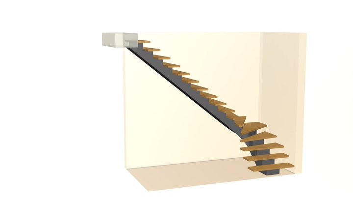 Laiptai 3_01 3D Model