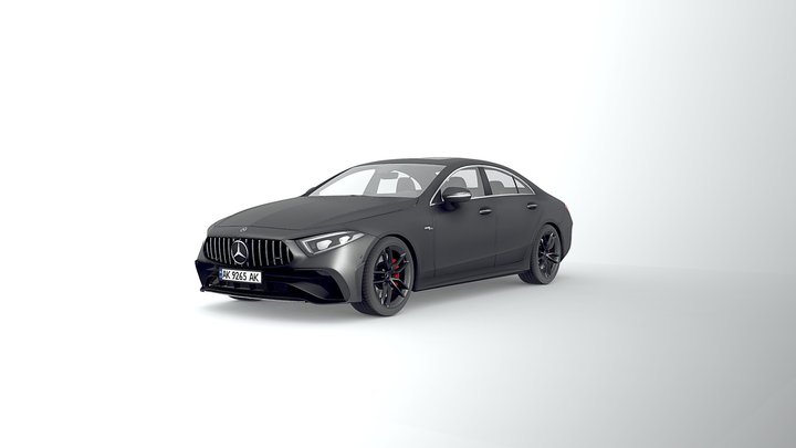 Mercedes-Benz CLS53 AMG 2022 3D Model