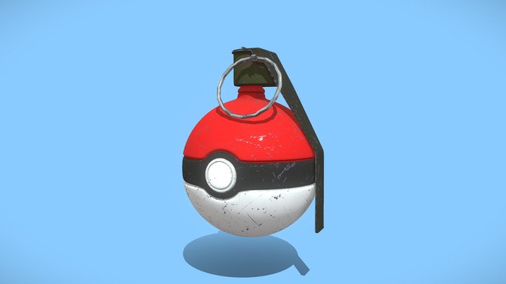 Ilustração editorial: renderização 3d de pokeball isolado em um fundo  branco. Pokeball é um equipamento para