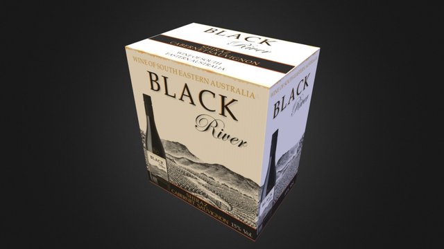 Black River Box 3D Model