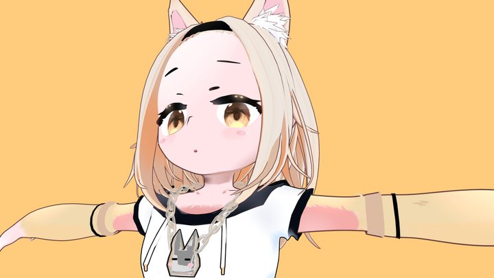 YUZUZU(ゆずず) 3D Model