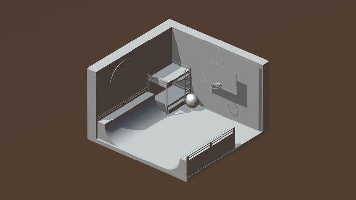 Dream Bedroom 3D Model