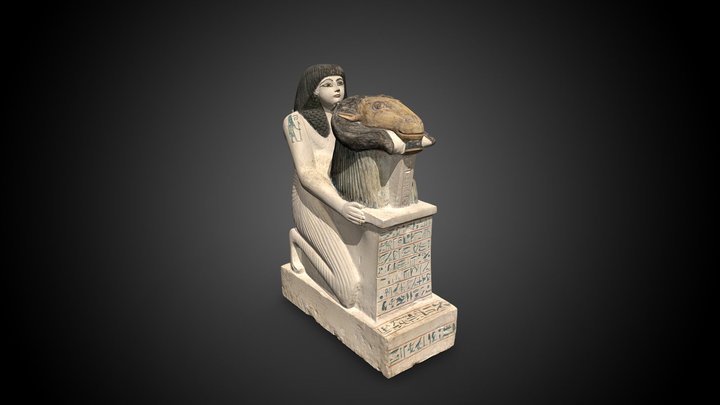 Statue of Penshenabu 3D Model