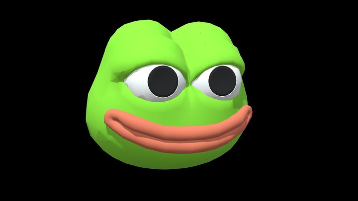 Pepe The Frog 3D Model