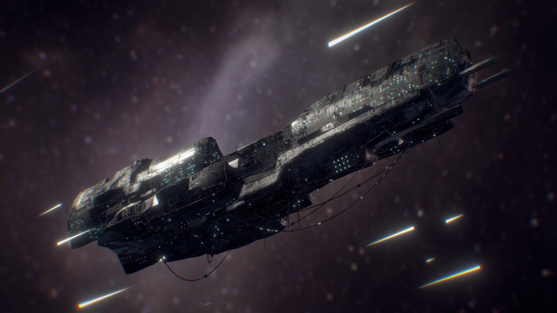 Spaceship 4 - Download Free 3D model by re1monsen [a202b7a] - Sketchfab