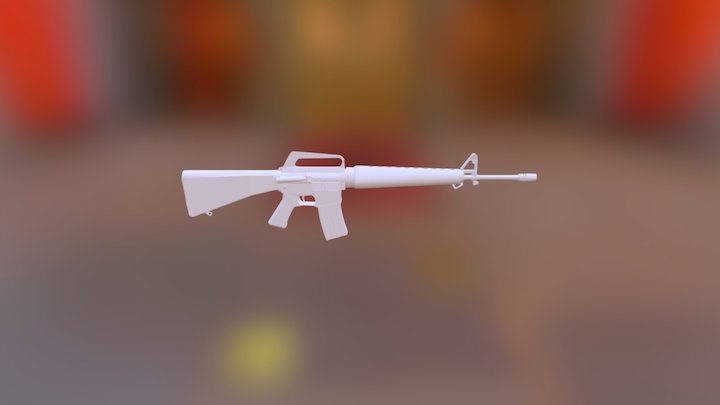 M16 3D Model