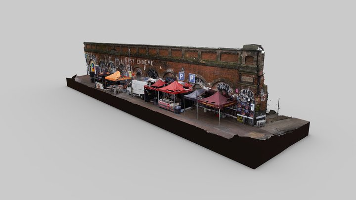 Bishopsgate Goodsyard Wall – Modello 3D gratuito STL