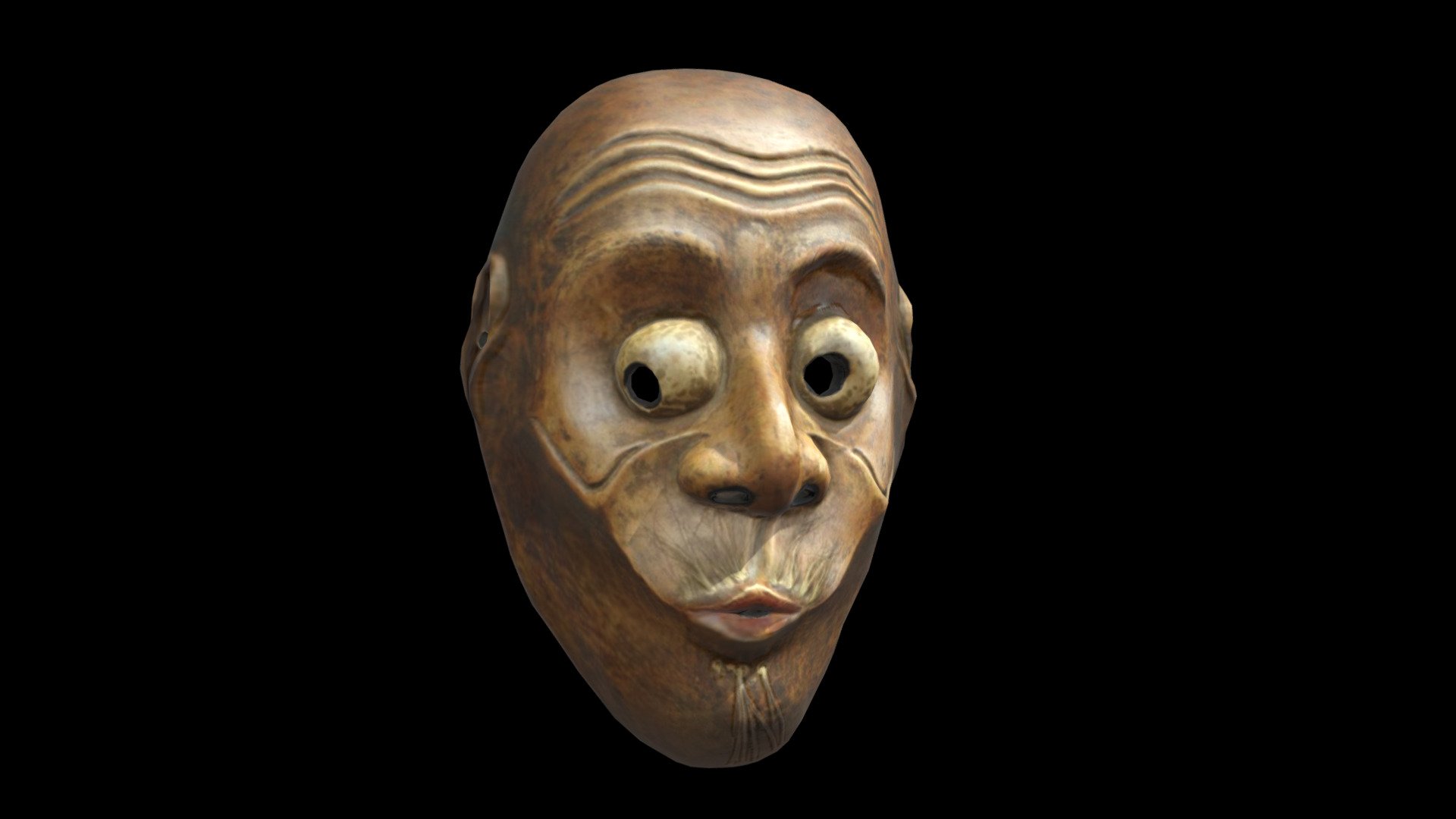 Usobuki Noh Mask