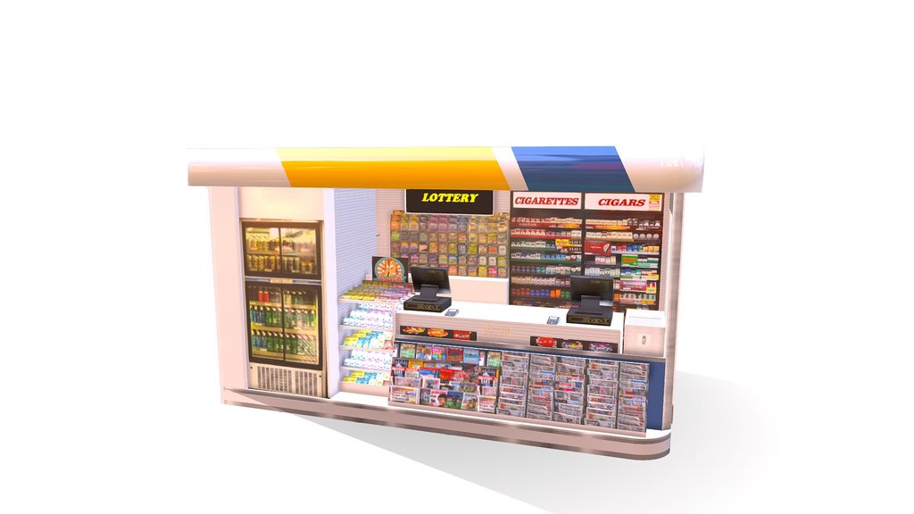 Convenience store stand