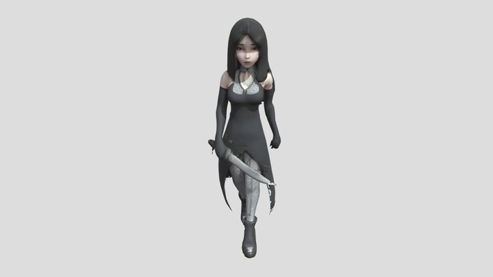 jane the killer 3D Model