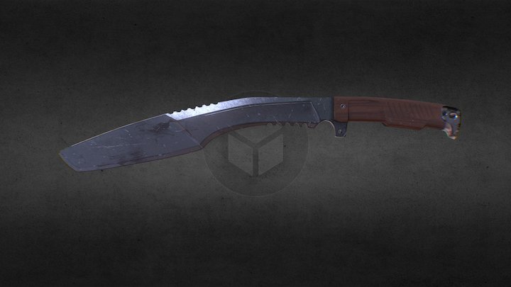 Knife 3D Model