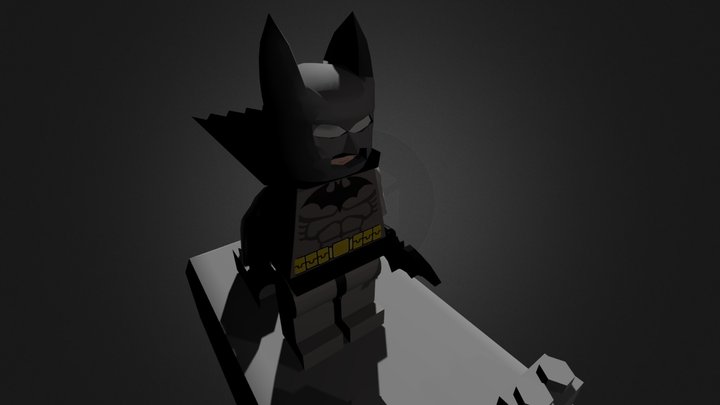 Lego Batman 2 3D Model
