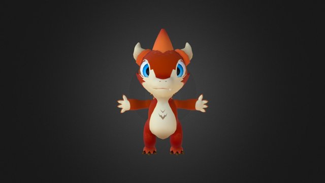 #Buddies Drak 3D Model