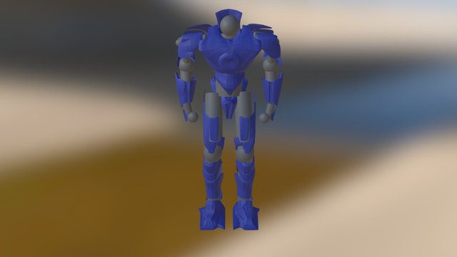Gipsy Danger modificador 3D Model