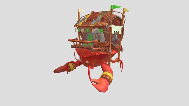 Crab house 3D Model