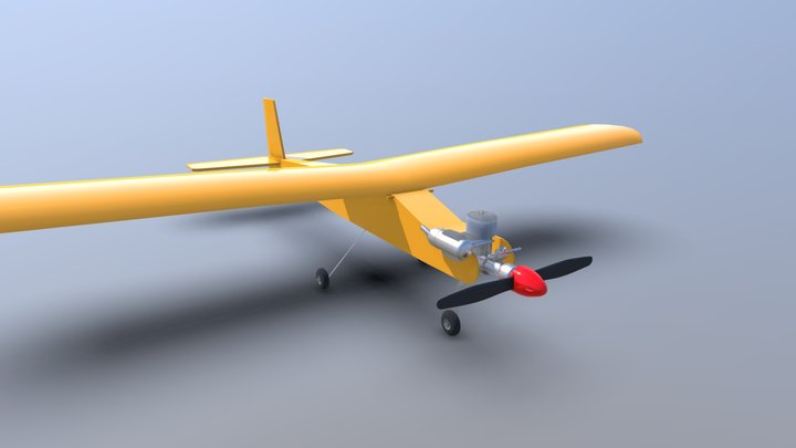 RC Plane Alpha 3D Model