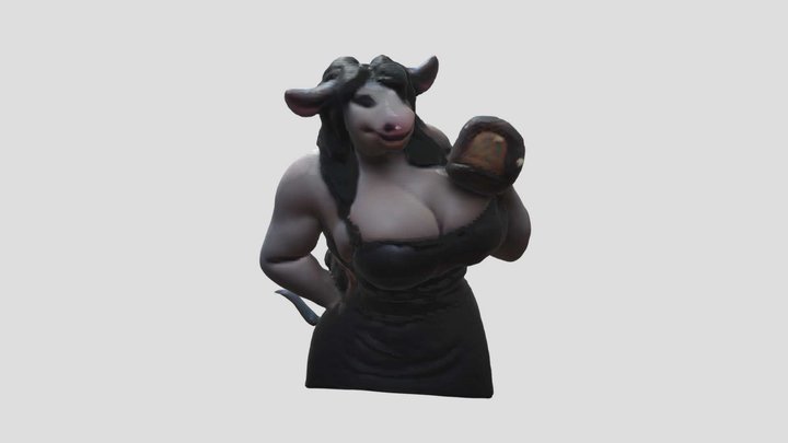 3D Tauren AI generated (local) 3D Model