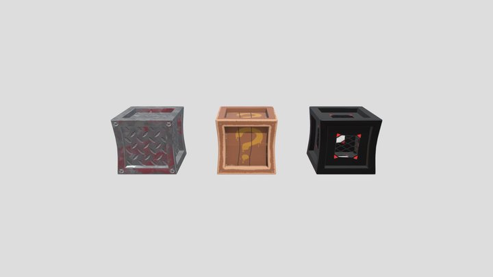 Cajitas 3D Model