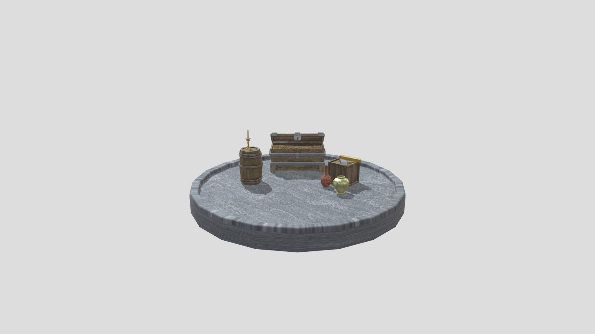 Small Props Scene - 3D model by sruffalo-burgat [a20c9be] - Sketchfab